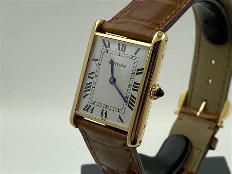 plain cartier watch|vintage cartier watches for men.